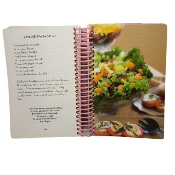 Breast Cancer Canada Tee Shirt Large US L Breast of Friends Cookbooks Vol 1 & 2 - Picture 14 of 16